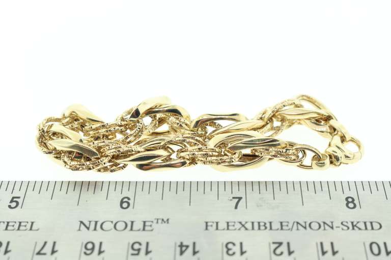 14kt Yellow Gold Bracelet