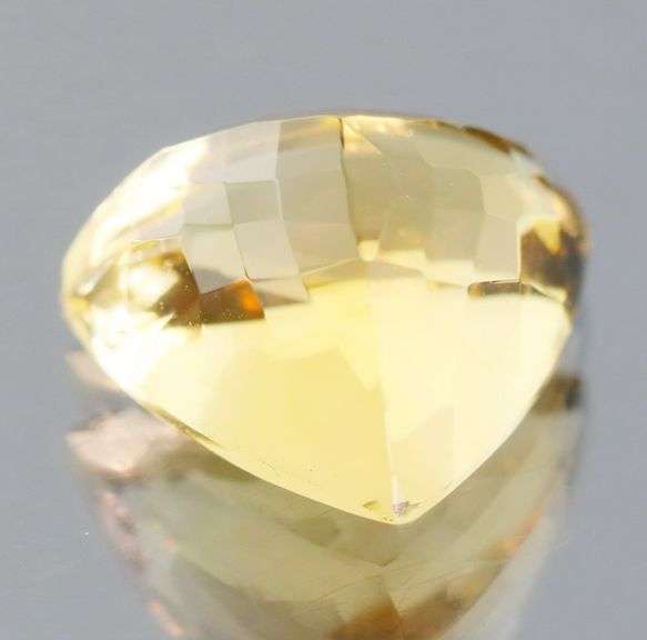 Ravishing 7.96ct trillion cut Citrine