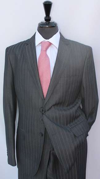 Stylish Slim Fit Suit, Made in Italy