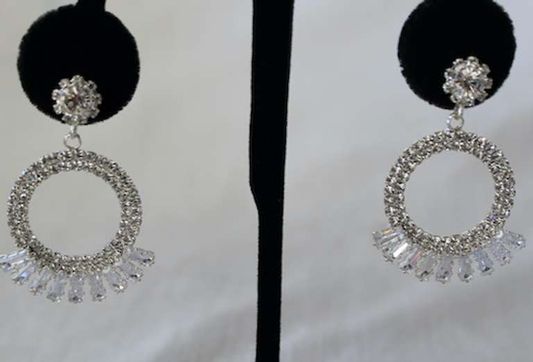 A Very Sexy Fashion Design Hoop Earrings