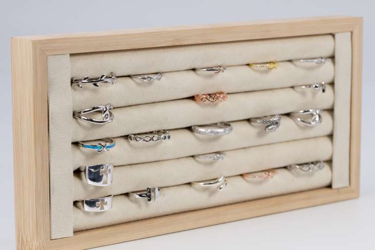 .925 Sterling Silver Curated 20 Ring Lot Various Sizes & Styles
