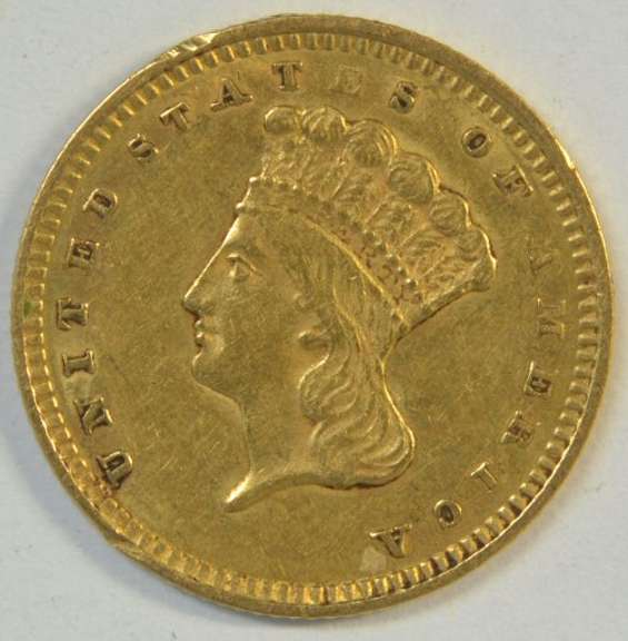 Lovely 1856 US Type 3 $1 Gold Piece