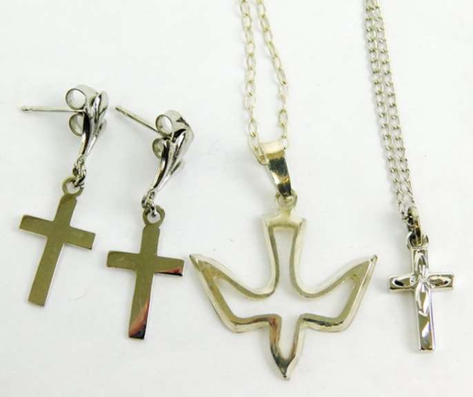 Sterling Silver Religious Jewelry