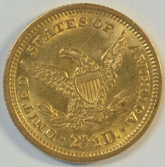 Choice BU 1907 US $2.50 Liberty Gold Piece. Flashy
