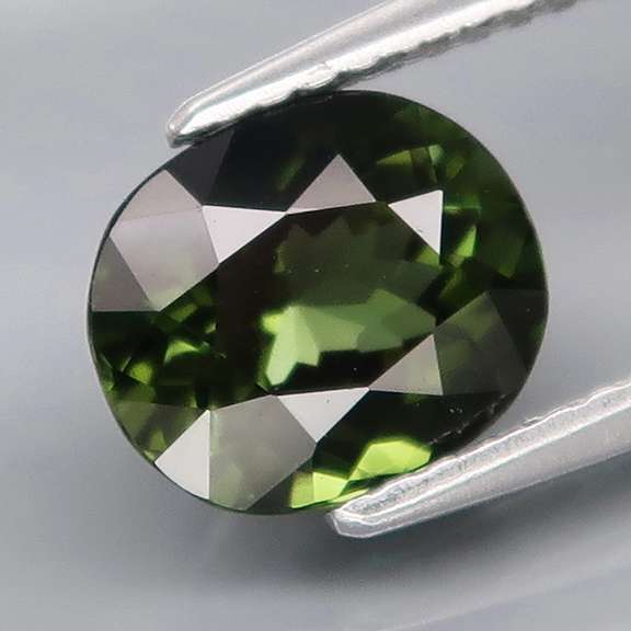 Top green 1.92ct natural green Tourmaline