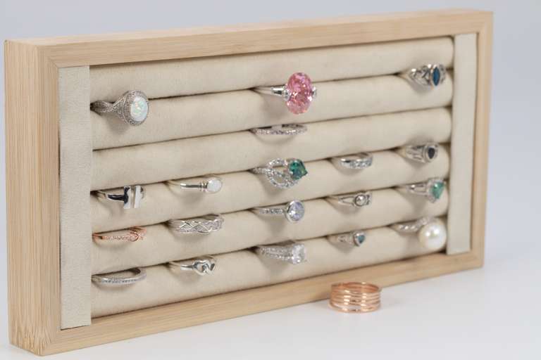 .925 Sterling Silver Curated Ring Set 20 RIng Lot Various Sizes & Styles