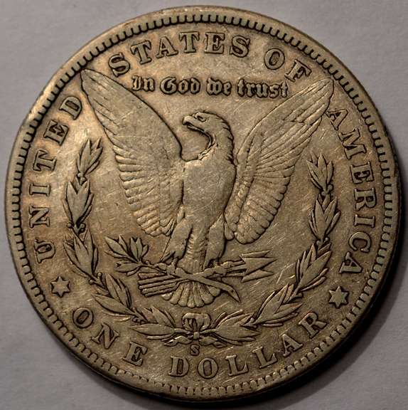 1901-S Morgan Silver Dollar Better Date! Circulated.