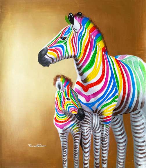 UNIQUE AND BEAUTIFUL PAINTING ON CANVAS