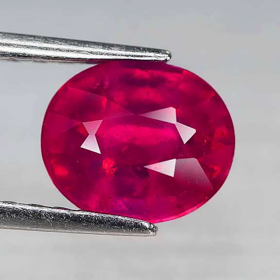Glistening 2.05ct blood red Ruby