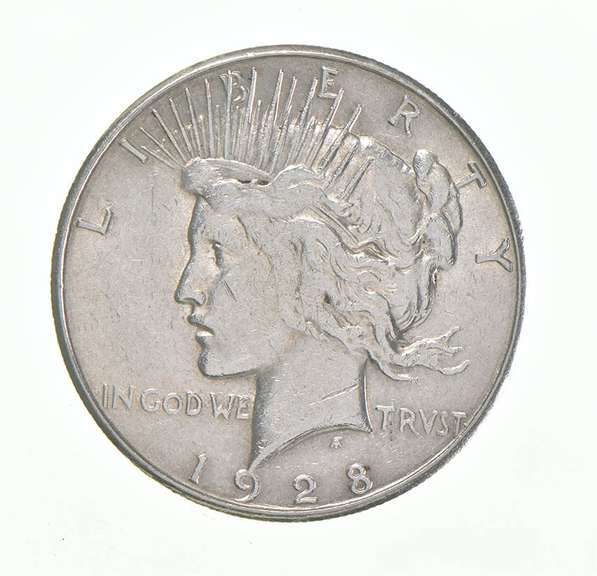 1928-S Peace Silver Dollar