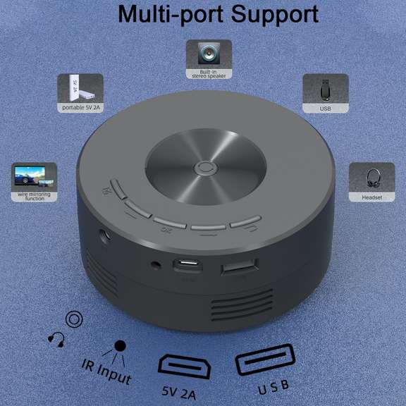 Home Projector Mini Portable Small Mobile Phone