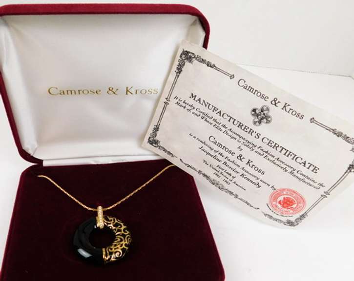 Camrose & Kross Jackie Kennedy Necklace w/Box