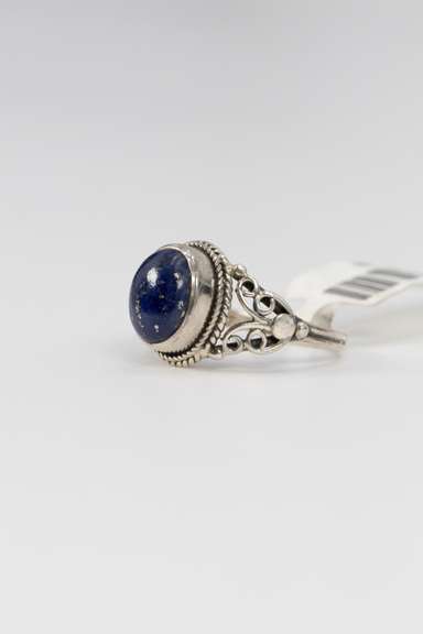 Sterling Silver Lapis Gemstone Ring