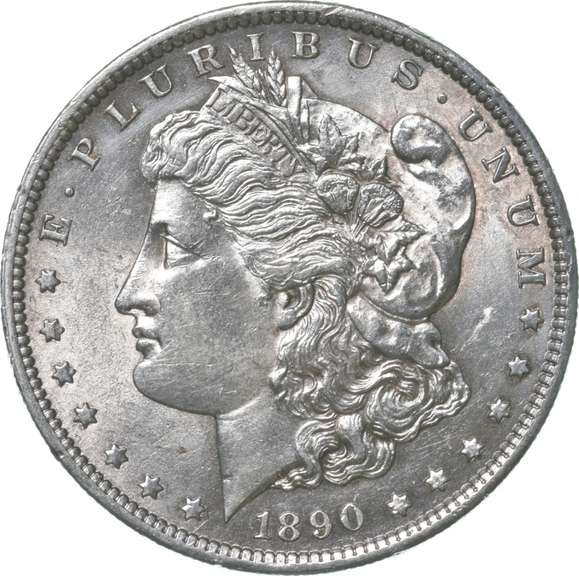 1890-S Morgan Silver Dollar