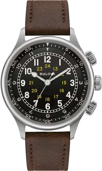 Bulova Black Dial Automatic, New In Box.