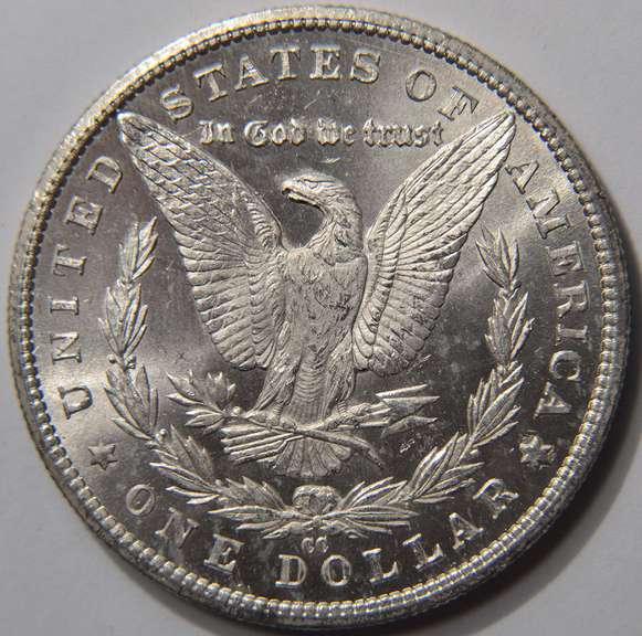 1885-CC Morgan Silver Dollar, BU.