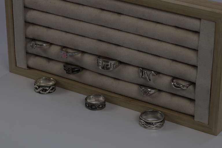 Sterling Silver Curated Ring Assortment Various Sizes & Styles (10 Ring Lot)