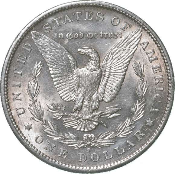 1890-S Morgan Silver Dollar
