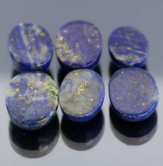 Exciting 64.69ct midnight sky Lapis Lazuli set