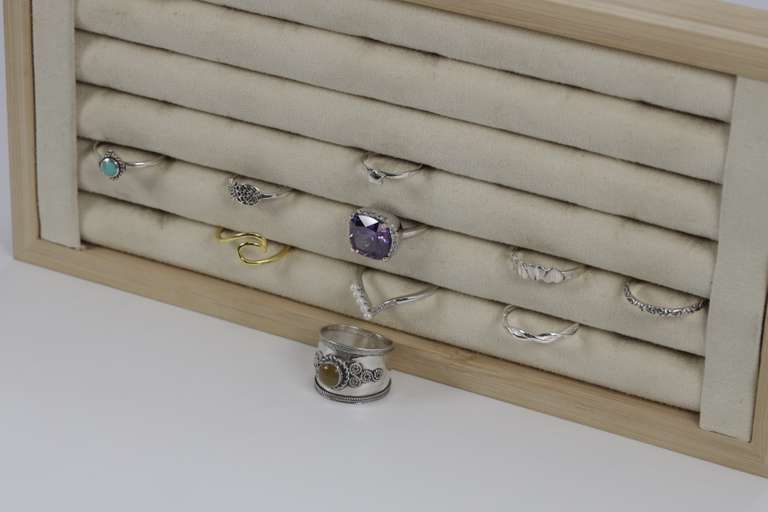 Sterling Silver Curated Ring Assortment Various Sizes & Styles (10 Ring Lot)