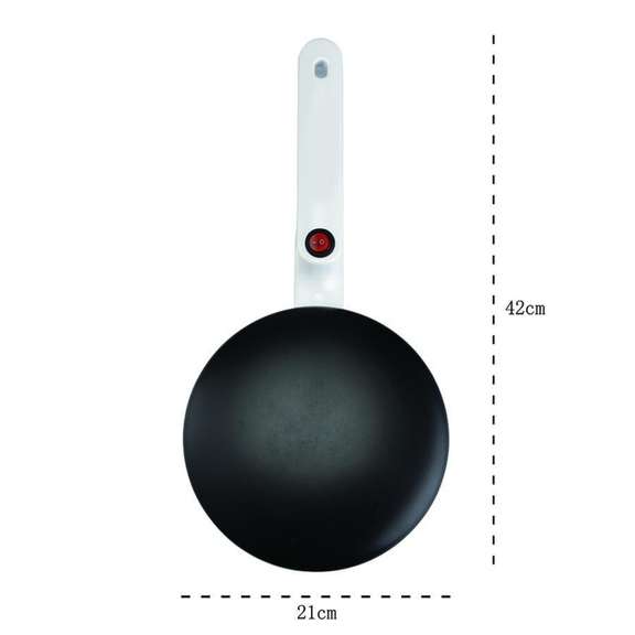 Electric Crepe Maker Pizza Pancake Machine Non-stick