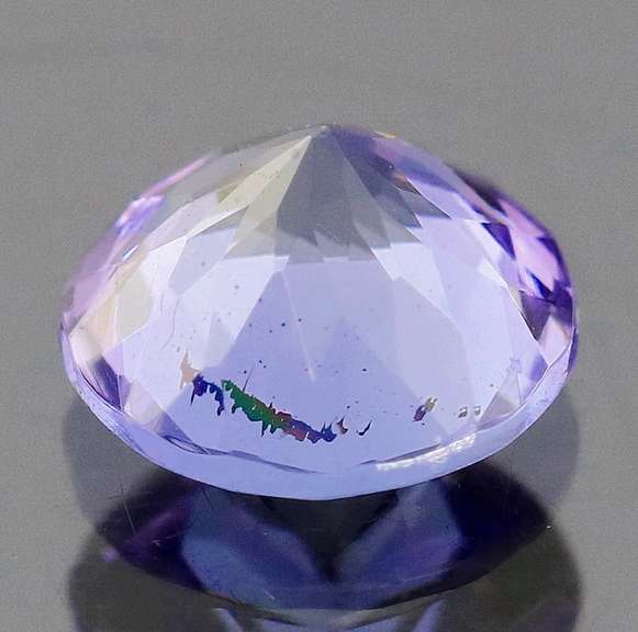 Tremendous 1.31ct blue violet Tanzanite solitaire