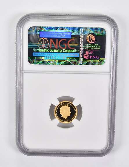 PF70 UCAM 2009-P Australia $5 Gold 1990 Kookaburra NGC