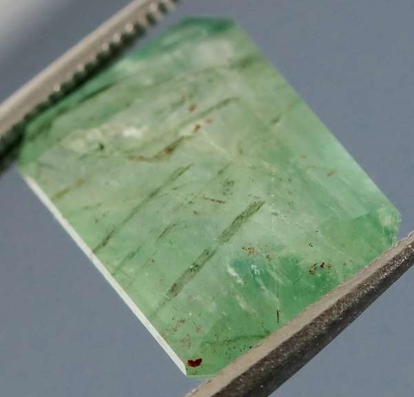 Captivating 4.26ct rutilated Columbian Emerald