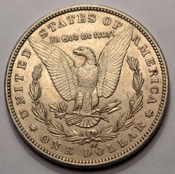 1891-CC Original Morgan Silver Dollar Circulated With Luster!