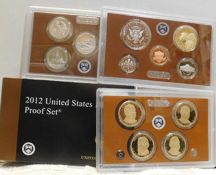 2012 PROOF Set, the KEY date to the series
