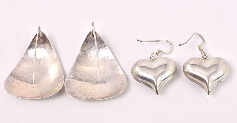Vintage Sterling Silver Earring Lot