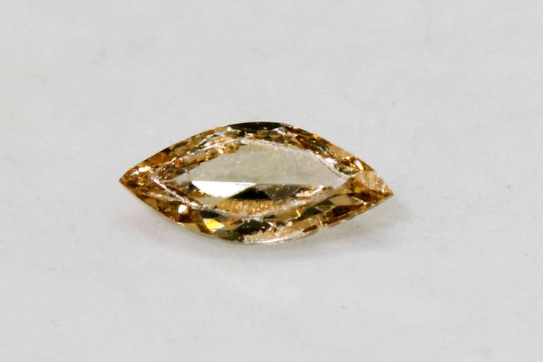 Sparkling Natural Brown Diamond
