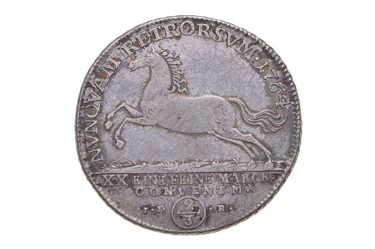 1764 Brunswick 2/3 Thaler