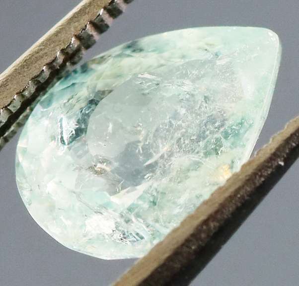 Tremendous paraiba blue .87ct Tourmaline