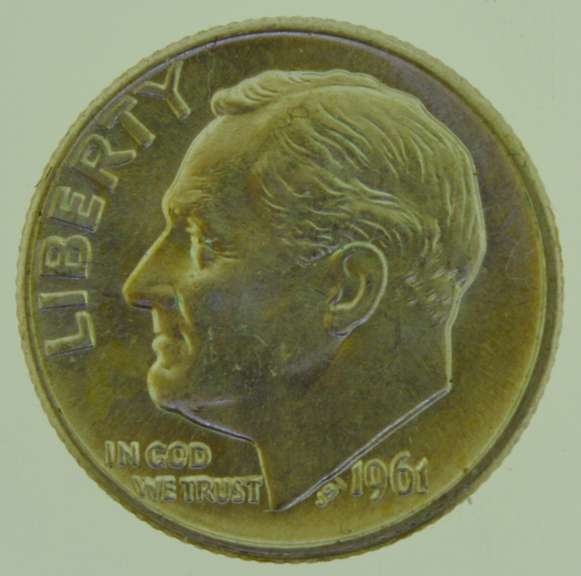 1961-D Roosevelt Dime US Coin