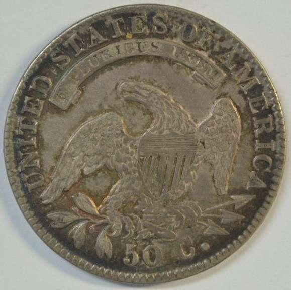 Original XF 1832 Capped Bust Half Dollar