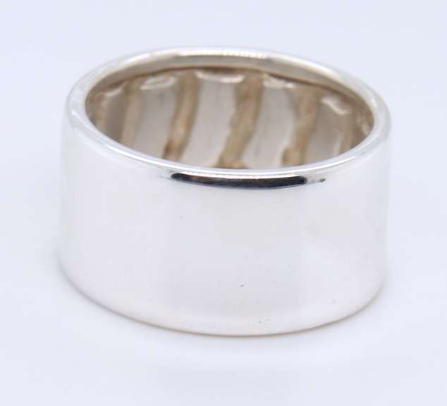 Somers Randolph Handmade Sterling Silver Wide Band