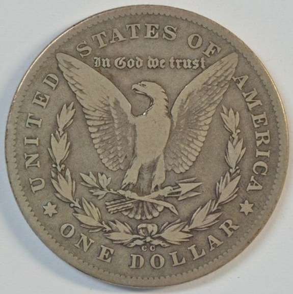 Very sharp 1878-CC Morgan Silver Dollar. Nice key date