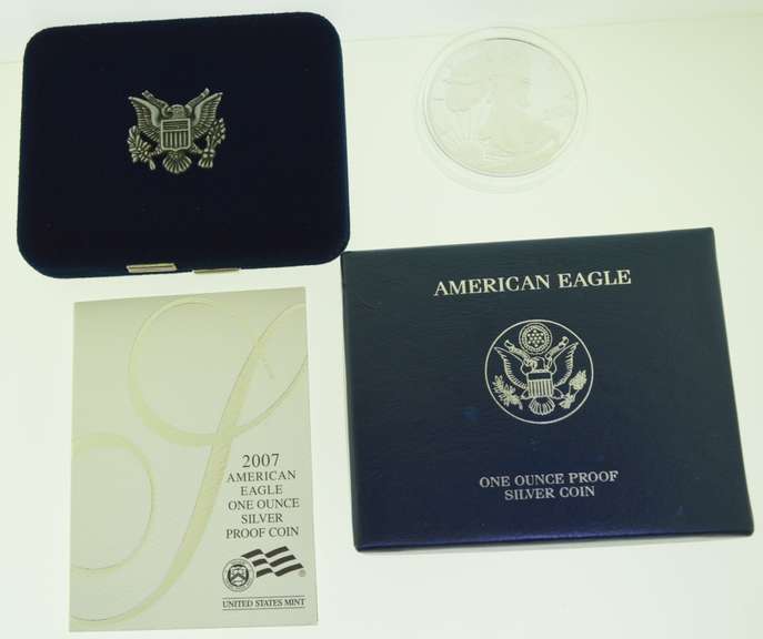 2007-W 1 oz Proof American Silver Eagle US Coin
