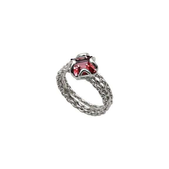 'Aurora" silver sky Ring