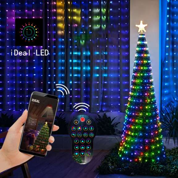Smart Home APP Curtain Lamp Bluetooth Programming RGB