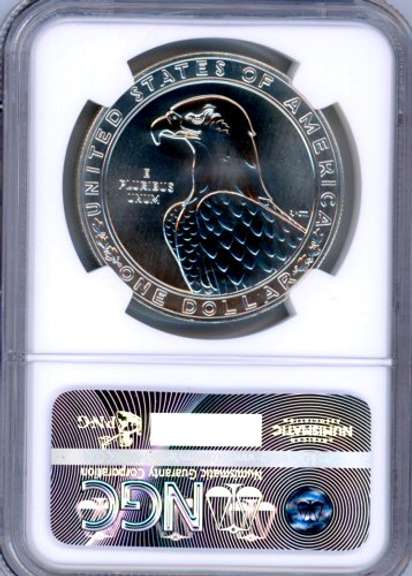 1983-S Olympics BU Commemorative Silver Dollar in NGC MS69