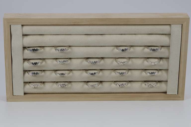 .925 Sterling Silver Heart Rings Lot of 14 Various Sizes