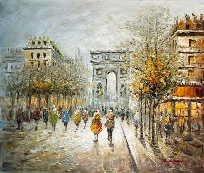 UNIQE BEAUTIFUL PAINTING ON CANVAS