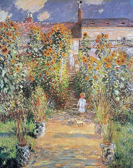 Claude Monet, The Artist's Garden at Vetheuil