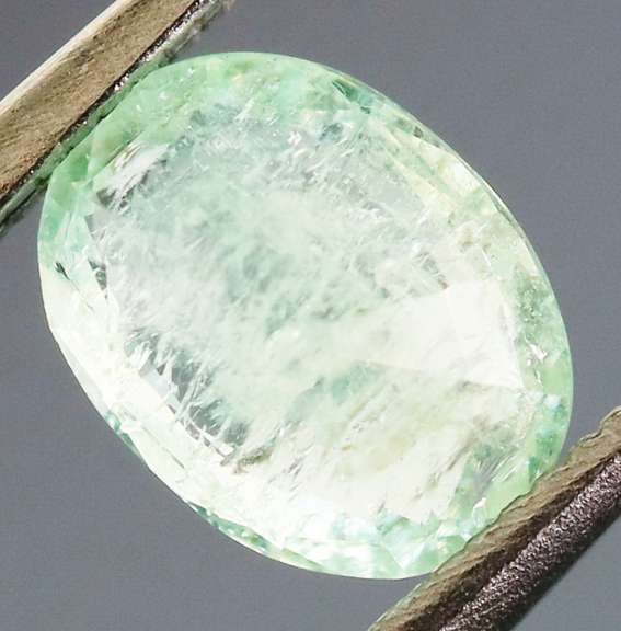 Amazing paraiba blue color .69ct Tourmaline