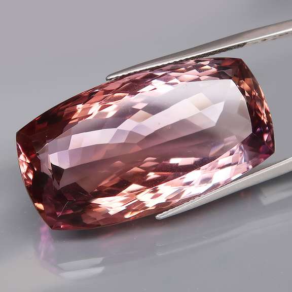 Massive 66.92ct unheated real Bolivian Ametrine