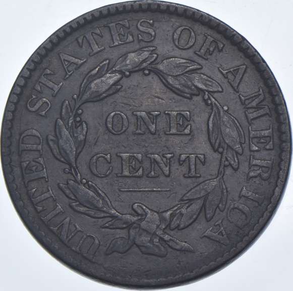 1830 Matron Head Large Cent - N4