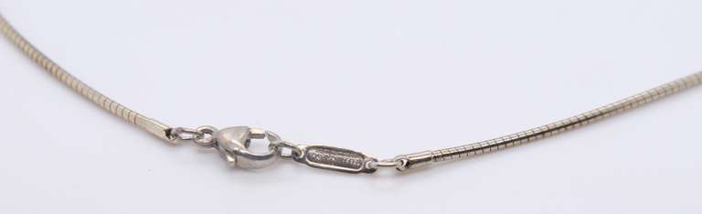 Tiffany & Co open Heart Pendant Necklace