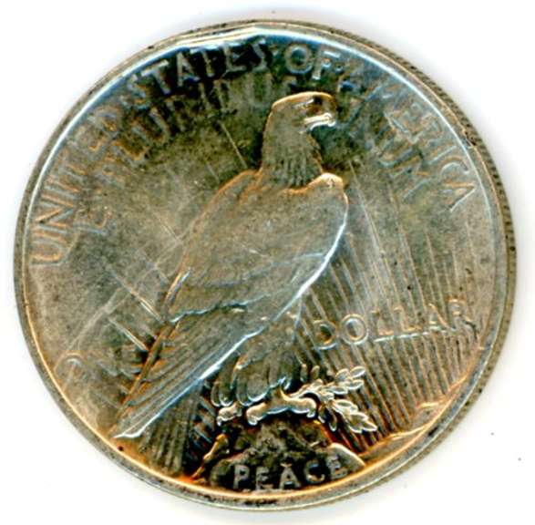 1924 Peace Silver Dollar